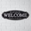 Comical Welcome Wall Sign
