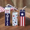 Set of Three Decorative Firecracker Blocks