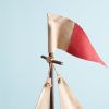 Handcrafted Sailboat Sculpture