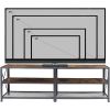55-inch Industrial Style Metal Wood TV Stand for TV up to 65-inch