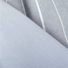 King/California King Blue Grey Off-White Stripe 3-Piece Comforter Set