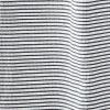 72-inch Navy and White Stripes Cotton Shower Curtain