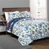 Twin Size Lightweight Navy Race Cars 2 Piece Quilt Set