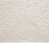 Queen Size 100-Percent Cotton Chenille 3-Piece Coverlet Bedspread Set in Ivory