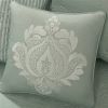 6-Piece Country Cottage Quilted Seafoam Green Reversible Daybed Cover Set