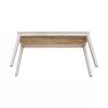 Unfinished Solid Wood 5-ft. Farmhouse Console Sofa Table