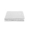 Queen size Coastal Beach Seashells Starfish Sea Horse White 3-Piece Quilt Set