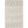 3-ft. x 5-ft. Hand Woven Wool Blend Grey Beige Ivory Persian Style Area Rug