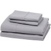 Twin size Silver Grey 100-Percent Egyptian Cotton 1000 Thread Count Sheet Set