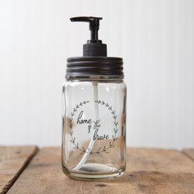 Soap Dispenser (Style: Home Of The Brave)
