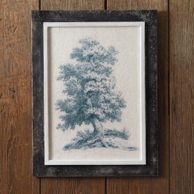 Vintage Tree Wall Art (Tree: White Oak)