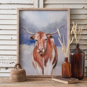 Animal Wall Art (Breed: Texas Longhorn)