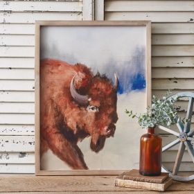 Animal Wall Art (Breed: American Bison)