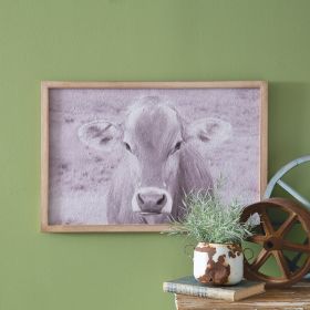 Pasteur Wall Art (Bovine: Brown Swiss Cow)