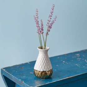Gold Dipped Bouquet Vase (Style: Bouquet)