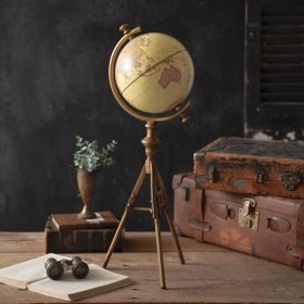Worldwide Globe on Tripod Stand (size: Tabletop)