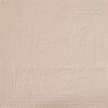 3 Piece Reversible Scalloped Edges Microfiber Quilt Set in Blush