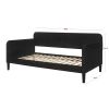Twin size Modern Velvet Upholstered Daybed