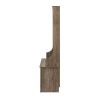 Entryway Hall Tree Shoe Cubbie Coat Rack