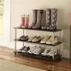 3-Shelf Modern Shoe Rack - Holds up to 12 Pair of Shoes