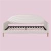 Twin size Mid-Century Modern Velvet Upholstered Daybed