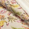 3 PCS Lightweight Peacocks Polyester Quilt Set Tan