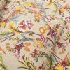 3 PCS Lightweight Peacocks Polyester Quilt Set Tan
