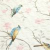 Reversible Lightweight Polyester Floral Birds 3 Piece Quilt Set