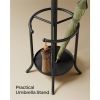 Heavy Duty Metal Coat Rack with Umbrella Holder
