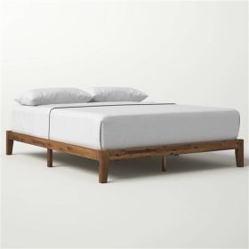 Simple Modern Solid Wood Platform Bed Frame - 700 lb. Weight Capacity (size: Full)