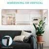 Large Full Length Leaning Wall or Hanging Mirror