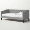 Twin size Modern Fabric Upholstered Button-Tufted Daybed