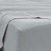 4 Piece Grey Wrinkle Resistant Microfiber Polyester Sheet Set