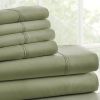 Sage Soft Wrinkle Resistant Microfiber/Polyester Sheet Set