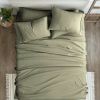 Sage Soft Wrinkle Resistant Microfiber/Polyester Sheet Set