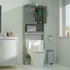 Over the Toilet Bathroom Storage Cabinet Shelving Unit