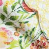 Lightweight Polyester Scalloped Edges Floral Quilt Set