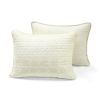 Scandinavian Chevron Ivory Beige Reversible Cotton Quilt Set