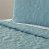Coastal Beach Starfish Seashell Seahorse Aqua Blue Teal 3-Piece Quilt Set