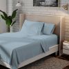 Aqua Blue 100-Percent Certified Organic Cotton Sheet Set