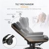 Adjustable Faux Leather Remote Massage Recliner Chair w/ Ottoman