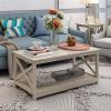 Contemporary 2-Tier Farmhouse Coffee Table