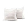 Scandinavian Chevron Beige Taupe 5 Piece Lightweight Comforter Set