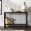 Industrial Farmhouse Entryway Table / Console Table in Wood Finish