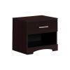 Modern 1 Drawer Nightstand End Side Table Storage