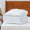 Cozy All Seasons Plush White Polyester Down Alternative Comforter