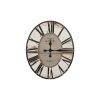 Oversized Distressed Paris Wood Wall Clock