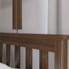Twin over Full size Solid Wood Bunk Bed in Finish