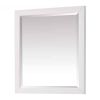32-in x 28-in Bathroom Wall Mirror with Solid Wood Frame