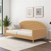 Twin size Mid-Century Modern Velvet Upholstered Daybed